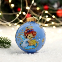 Шар "Ангелочек нежный", 80 мм, в подарочной упаковке Шар "Ангелочек нежный", 80 мм, в подарочной упаковке