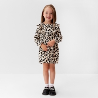 Платье детское с рюшами KAFTAN "Trendy" р.30 (98-104)