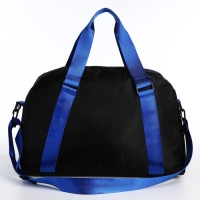 Сумка детская спортивная для мальчика &laquo;Крутая машина&raquo; 40х25х18, отд на молн, дл ремень, синий цвет