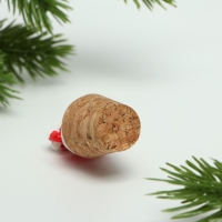 Пробка для вина &laquo;Дед Мороз&raquo;, 7 х 2,3 см