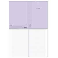 Тетрадь А4, 48 листов в клетку, ErichKrause "Классика CoverPrо Pastel", пластиковая обложка, блок офсет 100% белизна, сиреневая Тетрадь А4, 48 листов в клетку, ErichKrause "Классика CoverPrо Pastel", пластиковая обложка, блок офсет 100% белизна, сиреневая