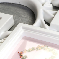 Фоторамка пластик на 10 фото 10х10,10х15,12х12,15х20 см "Дерево с плодами" белая 52х65х3 см 478534 Фоторамка пластик на 10 фото 10х10,10х15,12х12,15х20 см "Дерево с плодами" белая 52х65х3 см 478534