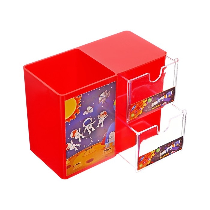 Набор настольный канцелярский, 6 предметов, Calligrata Набор настольный канцелярский, 6 предметов, Calligrata "Космос"