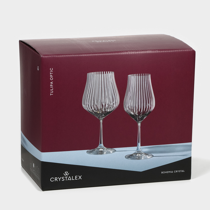 Набор бокалов для вина &laquo;Тулипа&raquo;, 450 мл, 6 шт