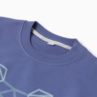 Комплект для мальчика (джемпер, брюки), цвет синий, рост 128 см