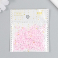 Бисер стекло 11/0 "Матовый. Меланж розовый" 10 гр Бисер стекло 11/0 "Матовый. Меланж розовый" 10 гр