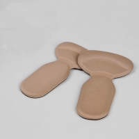 Пяткоудерживатели для обуви, с подпяточником, на клеевой основе, 14 × 9 см, пара, цвет бежевый Пяткоудерживатели для обуви, с подпяточником, на клеевой основе, 14 × 9 см, пара, цвет бежевый