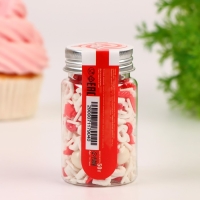 Новый год. Посыпка кондитерская "Романтичное Рождество", 50 г