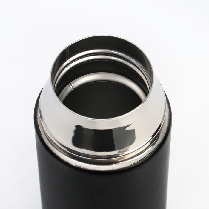 Термос, 500 мл, Гильза "Мастер К.",  с кружкой, сохраняет тепло 8 ч, 7.5 х 25 см