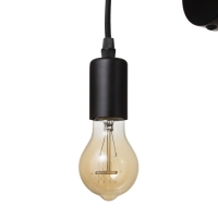 Бра Ольсен E27 40Вт черный 10х15х18 см Бра Ольсен E27 40Вт черный 10х15х18 см