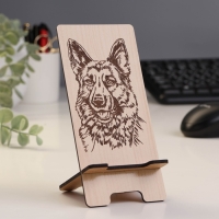 Подставка под телефон «Немецкая овчарка» Подставка под телефон «Немецкая овчарка»