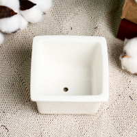 Набор горшков на подставке 3шт 28х10х10см