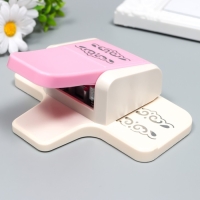 Дырокол фигурный для края вырубка 6х4 см "Медальон" МИКС 17х12,5х4 см