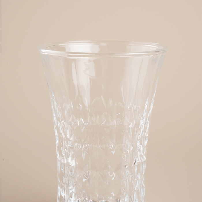 Набор стаканов стеклянный SL Home &laquo;Винтаж&raquo;, 260 мл, 7,6&times;12,8 см, цвет прозрачный