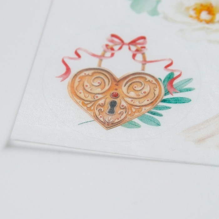 Вафельные картинки съедобные «Свадьба» для капкейков, торта KONFINETTA, 1 лист А5 Вафельные картинки съедобные «Свадьба» для капкейков, торта KONFINETTA, 1 лист А5