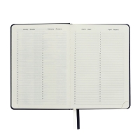 Ежедневник недатированный A5, 160 листов, deVENTE.Emblem, твёрдая обложка из искусственной кожи с поролоном, ляссе, блок 70 г/м2, синий Ежедневник недатированный A5, 160 листов, deVENTE.Emblem, твёрдая обложка из искусственной кожи с поролоном, ляссе, блок 70 г/м2, синий