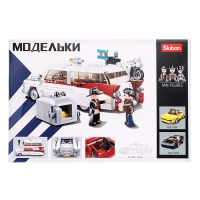 Конструктор машина Sluban Модельки, 411 деталей, 6+