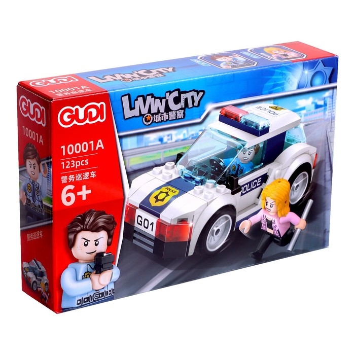 Конструктор &laquo;Полиция. Жулики&raquo;, цвет МИКС