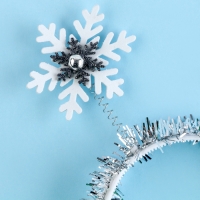 Новый год! Карнавальный ободок «Снежинка» Новый год! Карнавальный ободок «Снежинка»