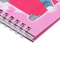 Записная книжка подарочная, 45 листов, линия, на замке, на гребне,Путешественница(17,8х13см) 10549 Записная книжка подарочная, 45 листов, линия, на замке, на гребне,Путешественница(17,8х13см) 10549