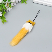 Пушистик на подвеске "Лиса" h=9 см цвета МИКС Пушистик на подвеске "Лиса" h=9 см цвета МИКС