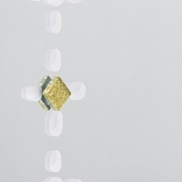 Зеркало &laquo;Ромб&raquo;, с пескоструйной графикой, настенное, с полочкой, 40&times;60 см