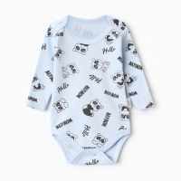 Боди детский, цвет голубой, рост 74 см Боди детский, цвет голубой, рост 74 см