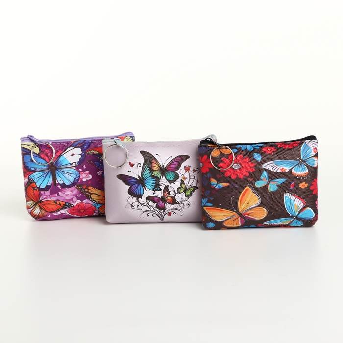 Кошелёк детский на молнии &laquo;Выбражулька&raquo;, цвет МИКС