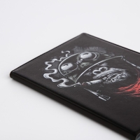 Обложка для паспорта, цвет чёрный