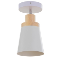 Спот "Гуди" Е27 40Вт белый 15х15х28 см Спот "Гуди" Е27 40Вт белый 15х15х28 см