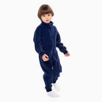 Комбинезон для мальчика, цвет тёмно-синий, рост 104-110 см (32)