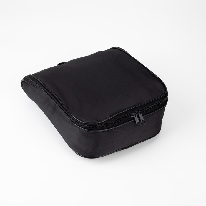 Косметичка-несессер на молнии, цвет чёрный Косметичка-несессер на молнии, цвет чёрный