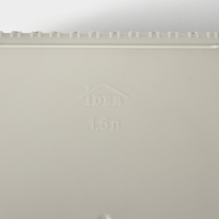 Коробка для хранения &laquo;Вязание&raquo;, 1,5 л, 17&times;15&times;8 см, с крышкой, цвет белый ротанг