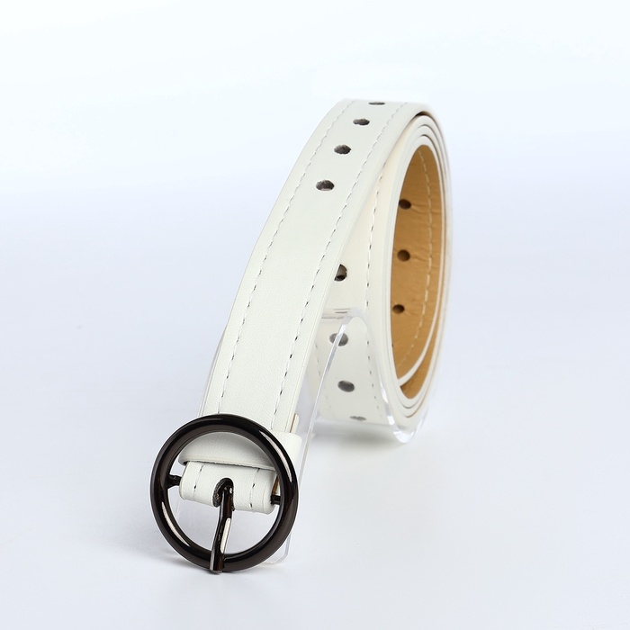 Ремень женский, ширина 1,6 см, пряжка металл, цвет Ремень женский, ширина 1,6 см, пряжка металл, цвет