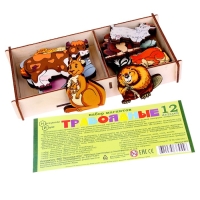 Набор &laquo;Травоядные животные на магнитах&raquo; 12 деталей