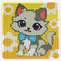 Алмазная мозаика-магнит для детей &laquo;Кошечка&raquo;