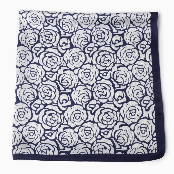 Платок женский MINAKU р-р 70*70 см, цв.синий Платок женский MINAKU р-р 70*70 см, цв.синий