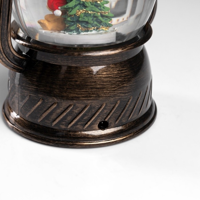 Фигура светодиодная &laquo;Елочка&raquo;, 20.8х11.9х9.7 см, музыка, батарейки ААх3 (не в комплекте), USB, свечение тёплое белое