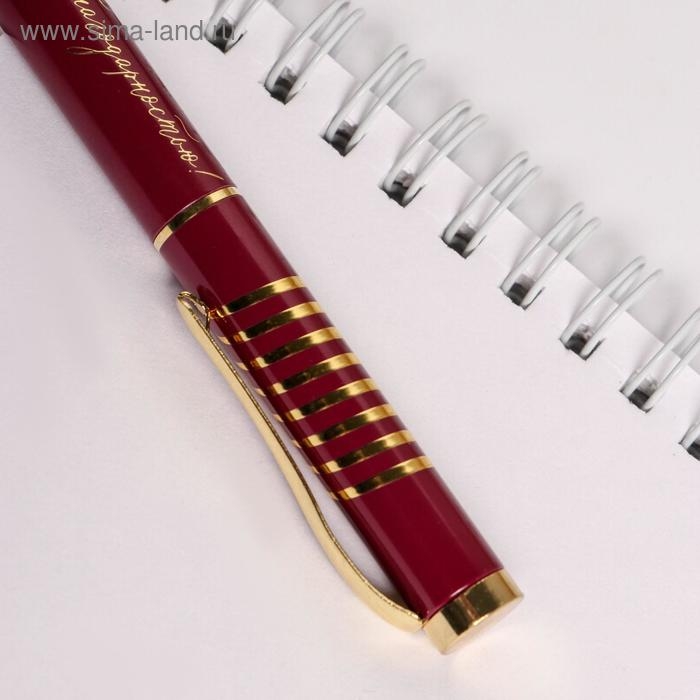 Ручка подарочная &laquo;Воспитателю: Лучший воспитатель&raquo; металл, синяя паста, 1.0 мм