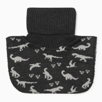 Манишка для мальчика, цвет графит, размер 52-54