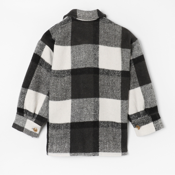 Рубашка детская KAFTAN утеплённая, цвет серый, размер 32 (110-116 см) Рубашка детская KAFTAN утеплённая, цвет серый, размер 32 (110-116 см)