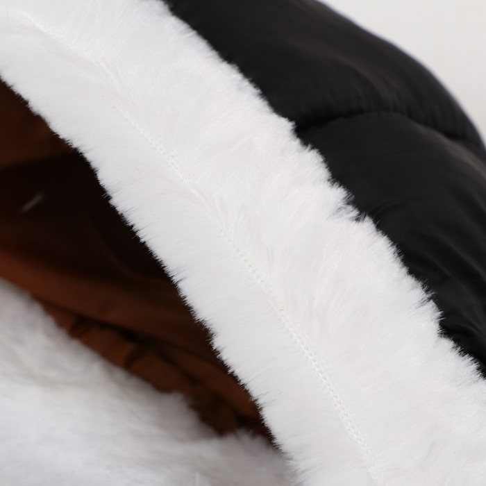 Комбинезон Комбинезон "Лайв" с утяжкой, размер 12 (ДС 28 см, ОГ 38 см, ОШ 27 см), чёрный