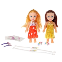 Подарочный набор «Лучшие подружки», куклы, аксессуары, МИКС Подарочный набор «Лучшие подружки», куклы, аксессуары, МИКС