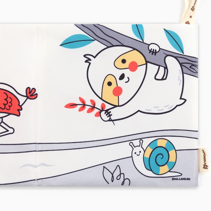 Бортик на кроватку «Baby time» 14х70 см, Крошка Я Бортик на кроватку «Baby time» 14х70 см, Крошка Я