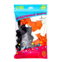 Воздушный шар латексный 12" «Страшилки, 50 шт., МИКС Воздушный шар латексный 12" «Страшилки, 50 шт., МИКС