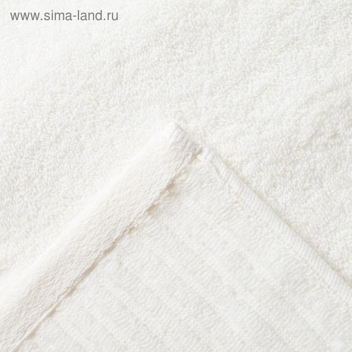 Полотенце махровое Этель &laquo;Минимализм&raquo; 70*140 см, цв. белый 100% хл, 360 гр/м2