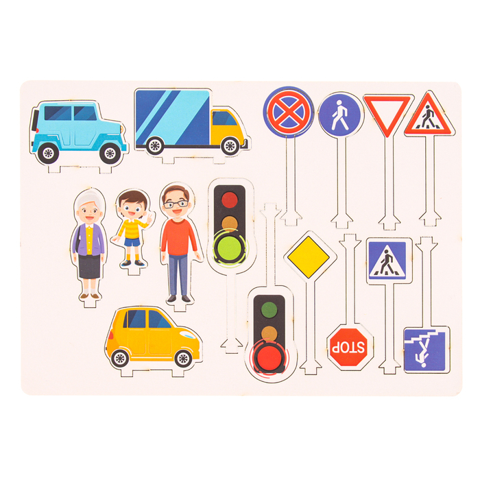 Головоломка &laquo;Дорожные знаки. Изучаем ПДД&raquo;