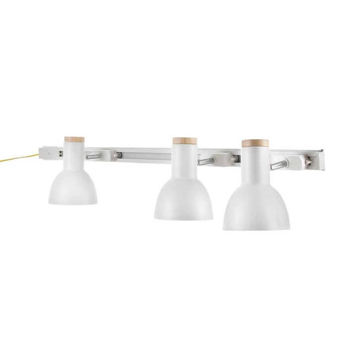 Спот Спот "Бейкер" 3хЕ27 40Вт белый 100х17х12 см