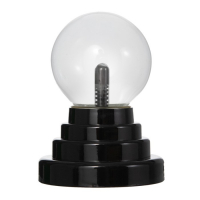 Плазменный шар красный шар 14х10х10 см RISALUX Плазменный шар красный шар 14х10х10 см RISALUX