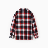 Рубашка для мальчика в клетку KAFTAN, р. 36 (134-140 см), красный Рубашка для мальчика в клетку KAFTAN, р. 36 (134-140 см), красный